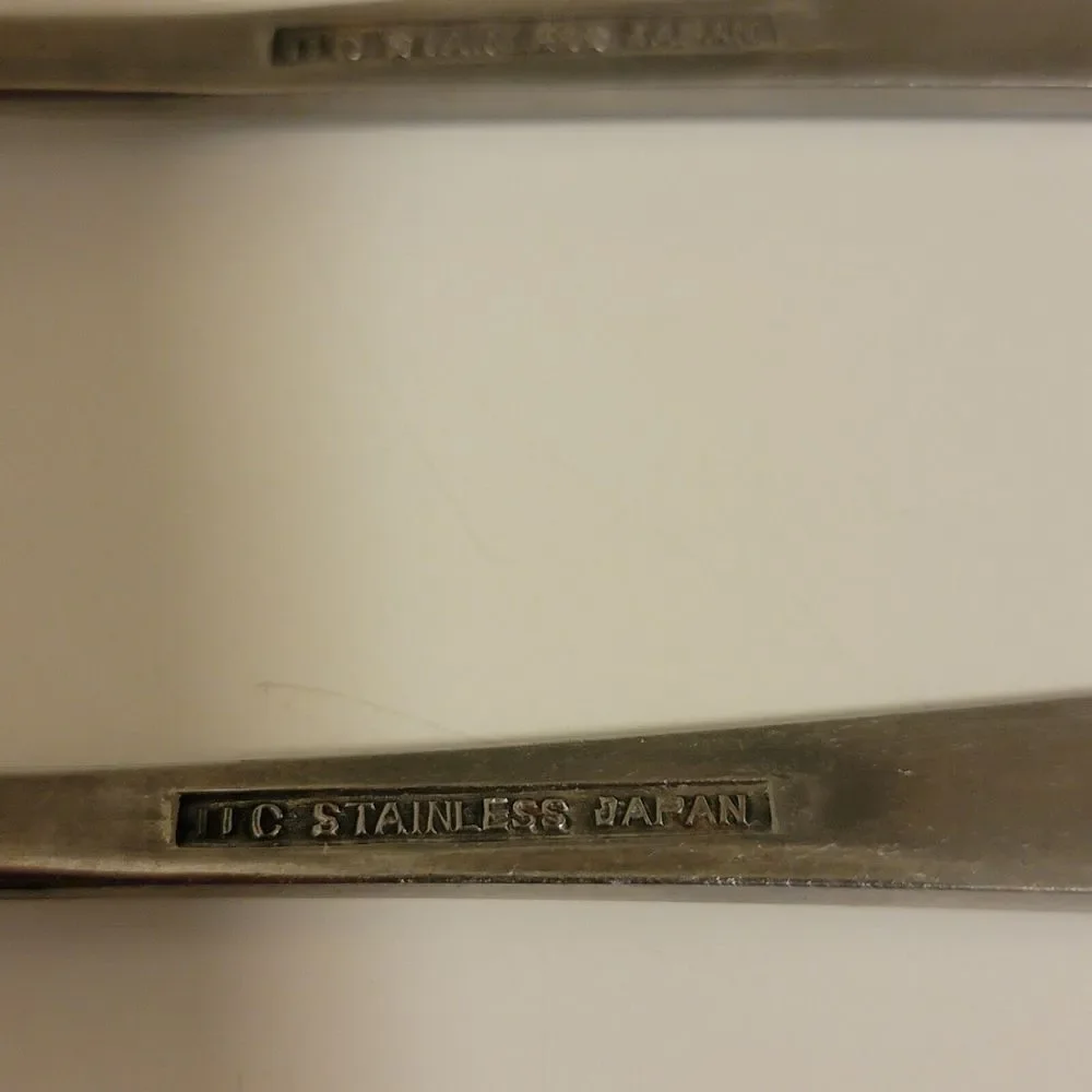 Set Of 6 Imperial Intl IIC Stainless CORTINA Japan‎ TEASPOONS 6 1/4